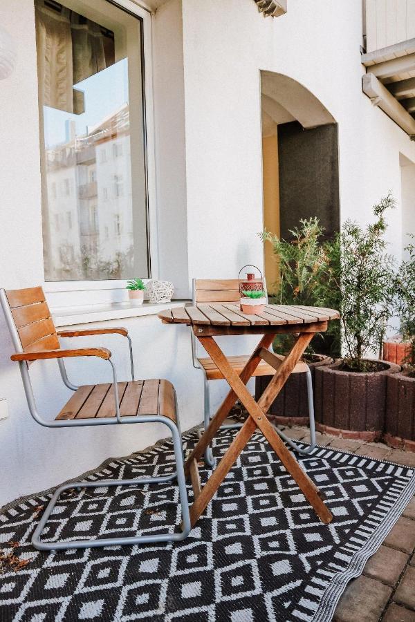 Gemütliche FeWo mit Balkon Leipzig Exterior foto