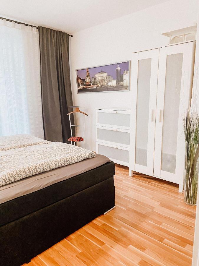 Gemütliche FeWo mit Balkon Leipzig Exterior foto